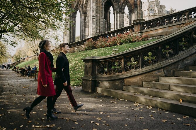Private Photoshoot in Edinburgh with a Professional Photographer - The Dugald Stewart Monument on Calton Hill