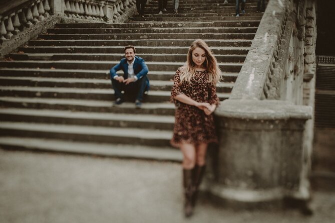 Private Photoshoot in Florence - Walking toward Ponte Vecchio