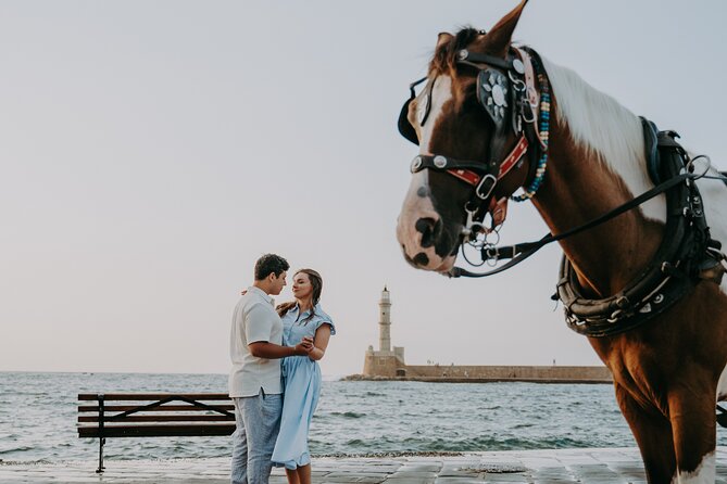 Private professional Vacation photoshoot in Chania - What the 30-minute and one-hour options mean