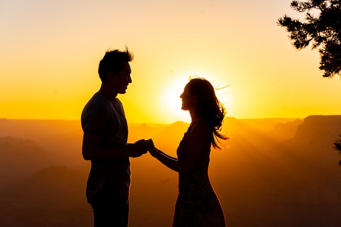 Private Proposal Professional Photo Shoot - Grand Canyon - Turning a Grand Canyon proposal into a planned photo session