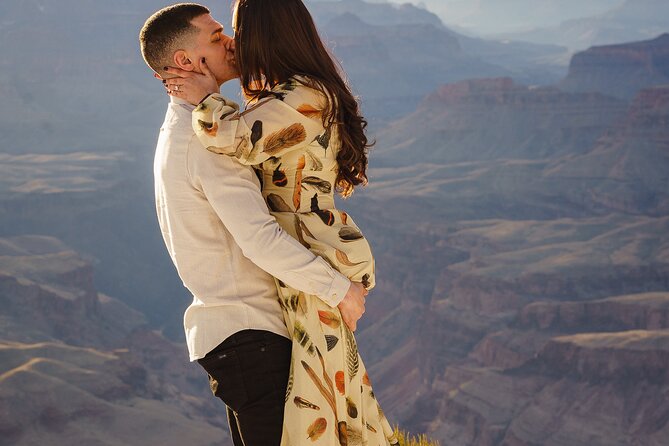 Private Proposal Professional Photo Shoot - Grand Canyon - The proposal itself and the photo stops afterward