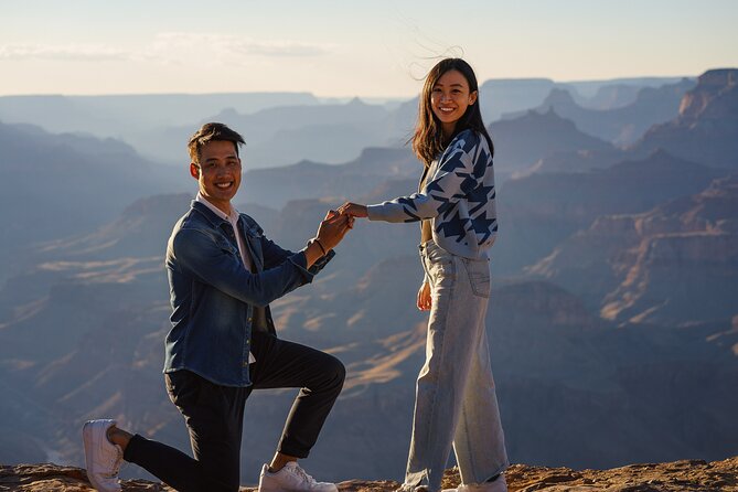 Private Proposal Professional Photo Shoot - Grand Canyon - The photo package and what the price really buys