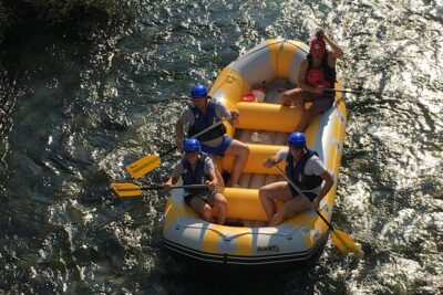 Private rafting on Cetina river with caving & cliff jumping,free photos & videos