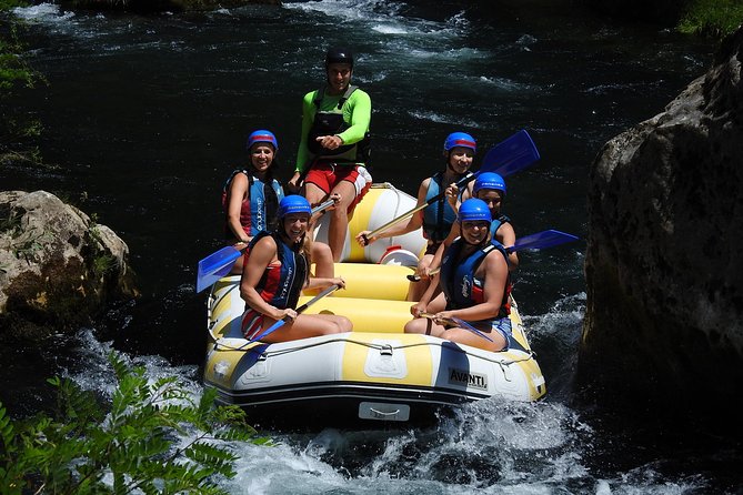 Private rafting on Cetina river with caving & cliff jumping,free photos & videos - Guide Goran and the value of private attention