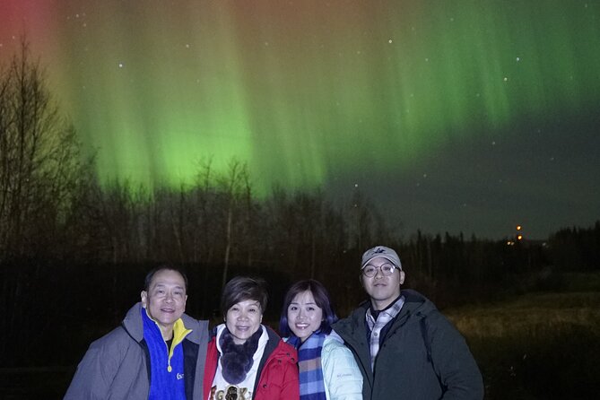 Private Tour for Chasing Northern Lights (Aurora) with PHOTO - Chasing a clear patch of sky from Fairbanks