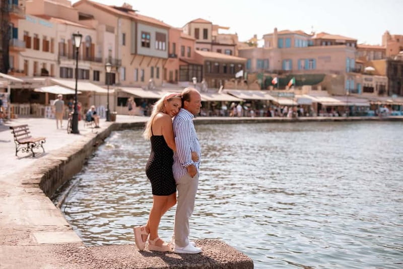 Private Vacation Photoshoot with Photographer in Chania - The locations: landmarks, quiet corners, and changing light