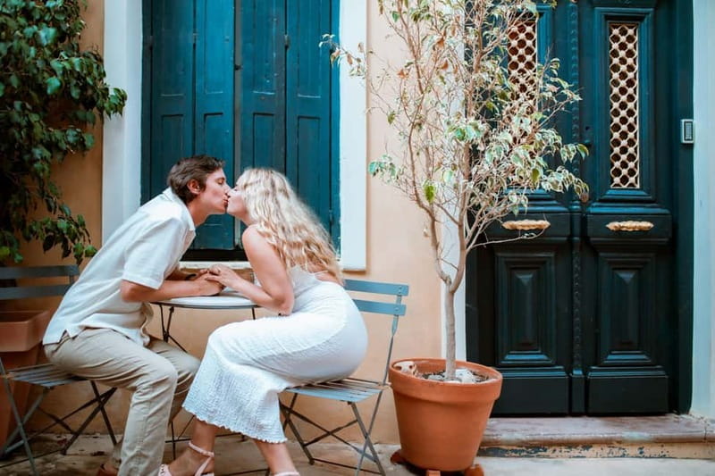 Private Vacation Photoshoot with Photographer in Chania - Starting with a private walk through Chania