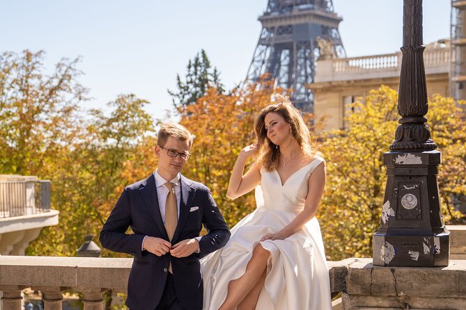 Professional Eiffel Tower Photo Tour with VOGUE Photographer - The Camões Stairs Add Movement and Texture