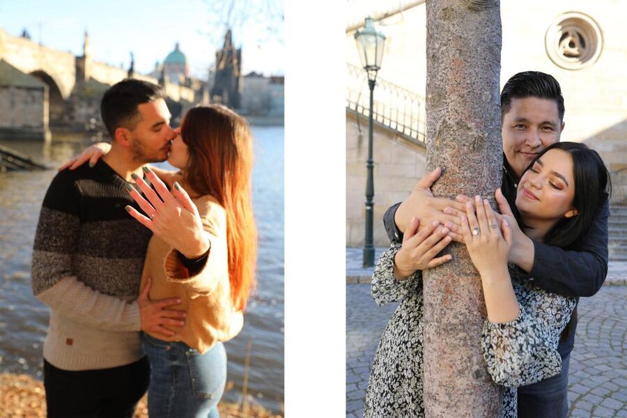 Professional photoshoot at Charles Bridge & Kampa island - Kampa Island Adds River Views and Room to Vary the Photos