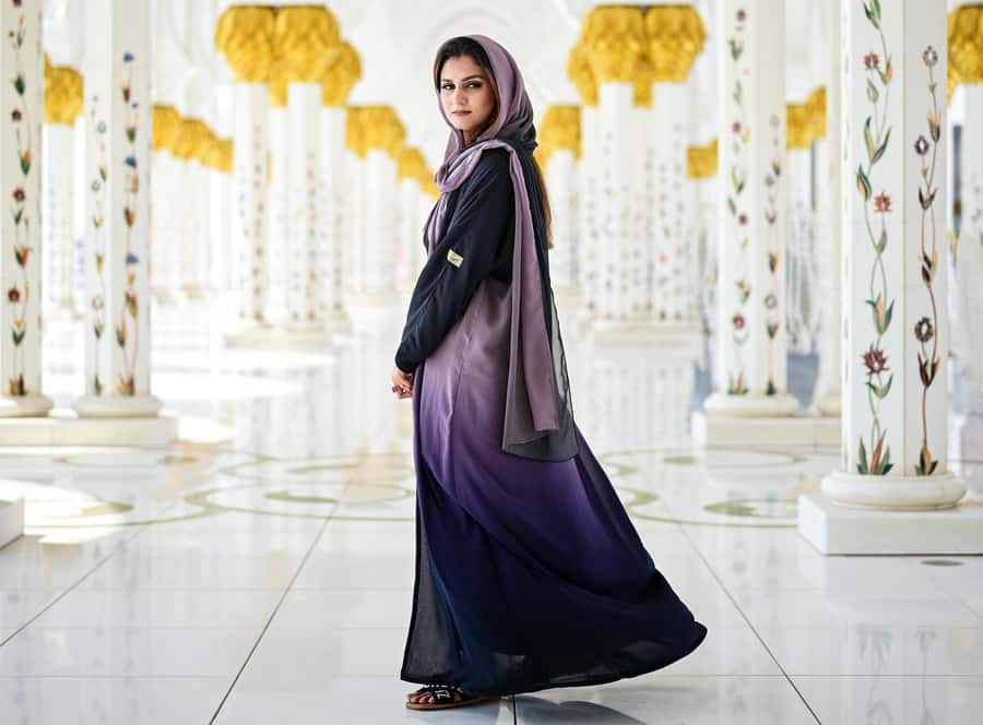 Professional Photoshoot at Sheikh Zayed Mosque - Moving Inside the Mosque
