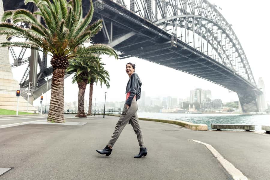 Professional photoshoot at The Rocks in Sydney - Walking Through The Rocks With a Camera