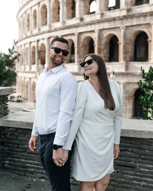 Professional Photoshoot in the Eternal City Rome - Languages, timing, and flexible cancellation