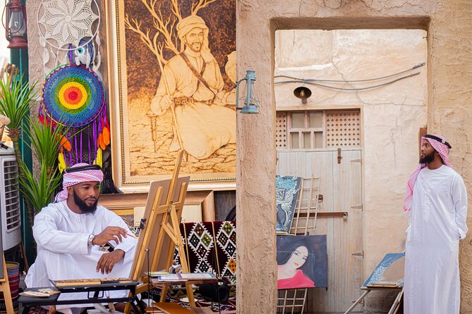 Professional Photoshoot Tour of Dubai Old town Spice & Gold Souk - Al Seef, the Creek, and old-style views