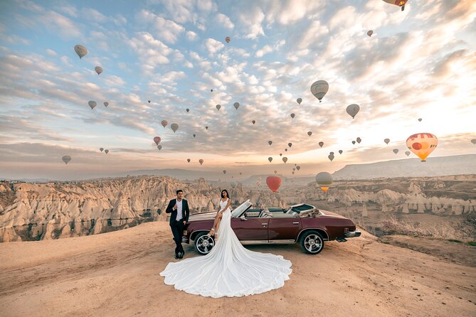 Professional Photoshooting Among Valleys of Cappadocia - A private car makes the schedule easier