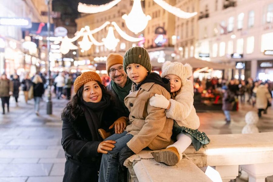 Professional Photoshooting in Vienna - Graben Street and the center of daily Vienna