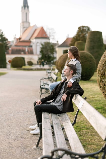 Professional Photoshooting in Vienna - Christmas portraits and snowy Vienna