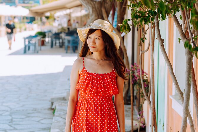 Professional Photoshoots in Kefalonia - Fiskardo Beach: simple seaside photographs