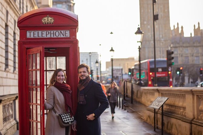 Professional Private Couple Photoshoot - Big Ben: the classic London backdrop