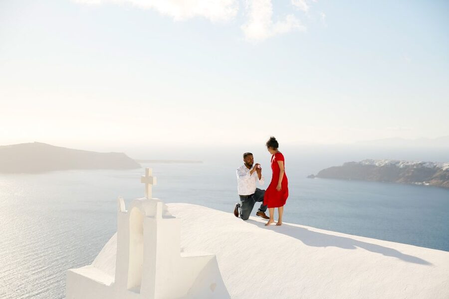 Proposal Photographer in Santorini - What the photography feels like