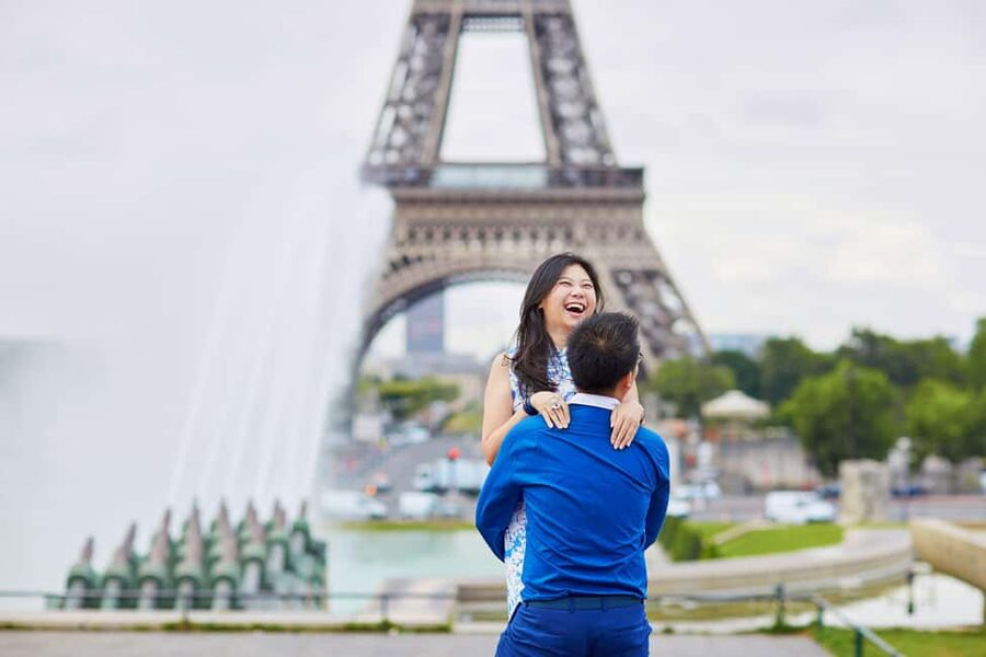 Proposal Photoshoot - The portrait session after the question