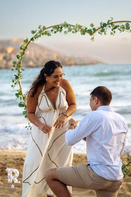 Proposal Photoshoot with Professional Photographer in Malta - The human side of the planning