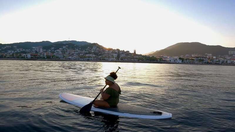 Puerto Vallarta: Guided SUP Board Tour with Digital Photos - About 70 minutes along Puerto Vallarta’s waterfront