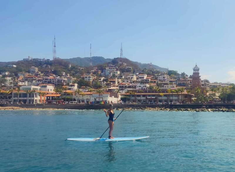 Puerto Vallarta: Guided SUP Board Tour with Digital Photos - Starting at Camarones Beach in 5 de Diciembre