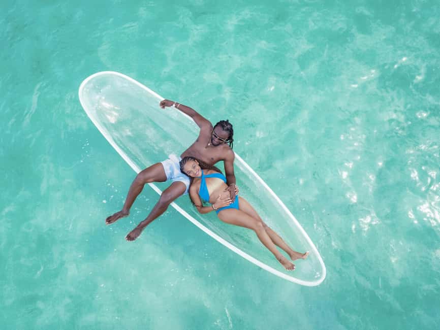 Punta Cana: Single Clear Kayak Photoshoot - A photo shoot, not a kayak trip