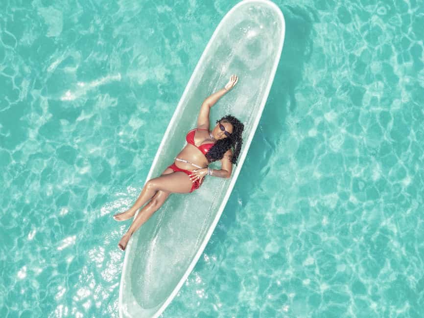 Punta Cana: Single Clear Kayak Photoshoot - How the drone changes the pictures