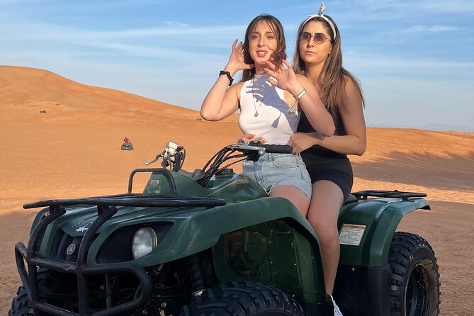 Quad Bike Adventure Camel Ride Dunes Photography - The Journey Starts with Hotel Pickup and Dubai Outlet Mall