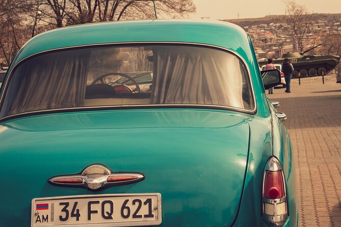 Retro KGB Tour: A Volga 21 Adventure in Yerevan's Soviet Past with photography - Riding through Yerevan in a Volga 21