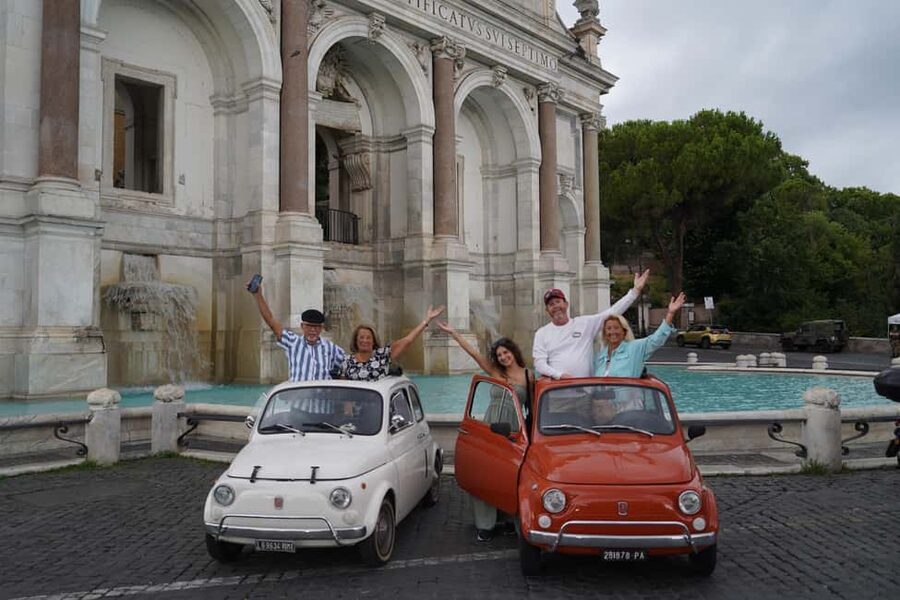 Roma: Photography service and Fiat500 & Aperol Spritz - Key points at a glance
