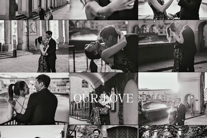 Romantic Florence Proposal & Wedding Photographer Experience - Florence by golf cart, or a more traditional photo route