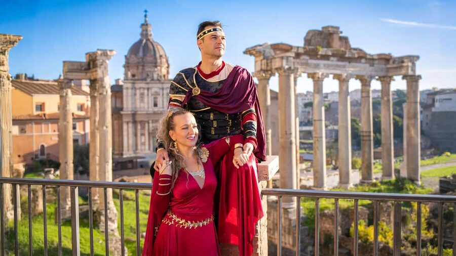 Rome: Capitoline Hill & Hidden Gems Private Photoshoot +Reel - The terraces above the Roman Forum