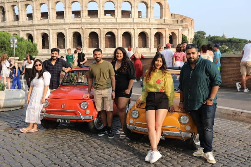Rome: Fiat 500 Vintage Photography Service in Rome - Why a Fiat 500 makes Rome feel different