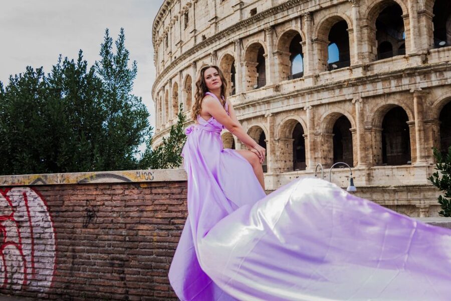 Rome: Flying Dress Professional Photoshoot - What the Photographer Actually Adds