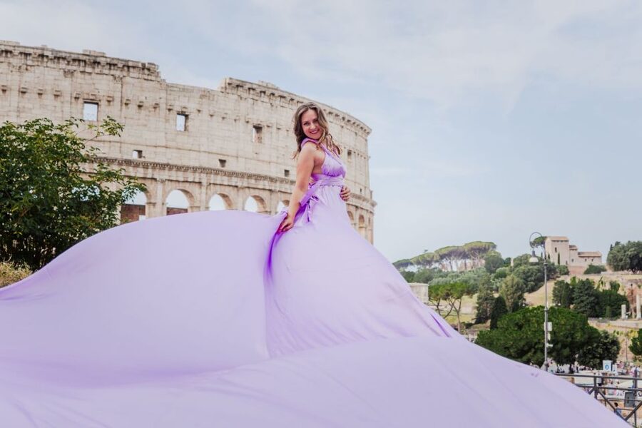 Rome: Flying Dress Professional Photoshoot - Is the $351.18 Group Price Good Value?