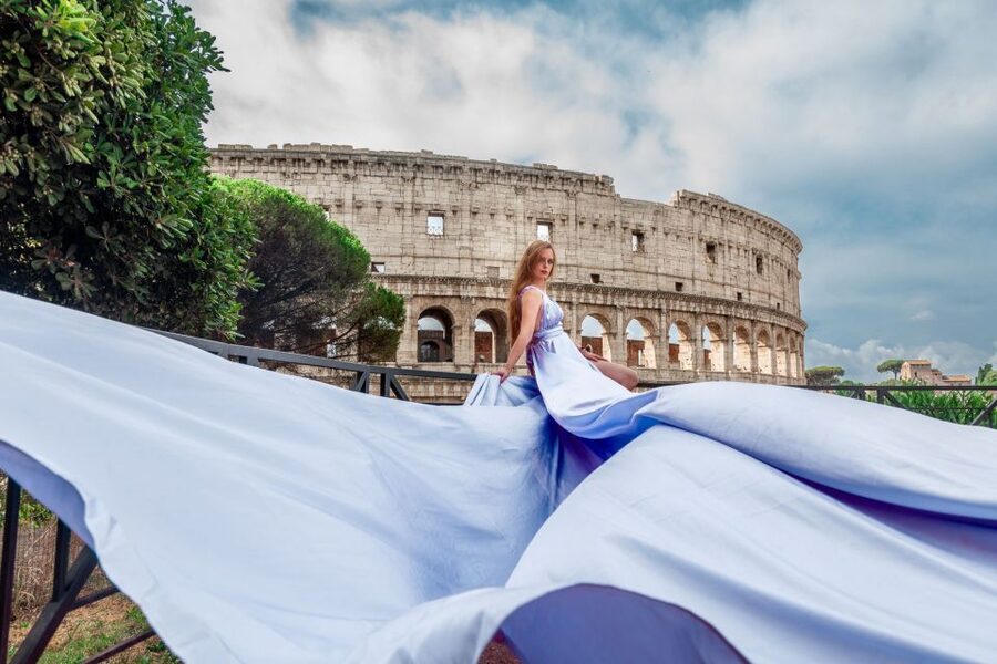 Rome: Flying Dress Professional Photoshoot - Final Decision: Book It for the Photos, Not the Sightseeing