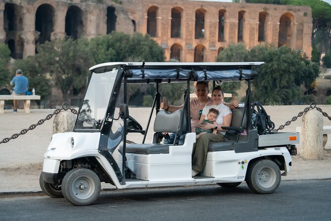 Rome : Golf cart tour & Professional Photoshoot - What the $100.82 Price Means
