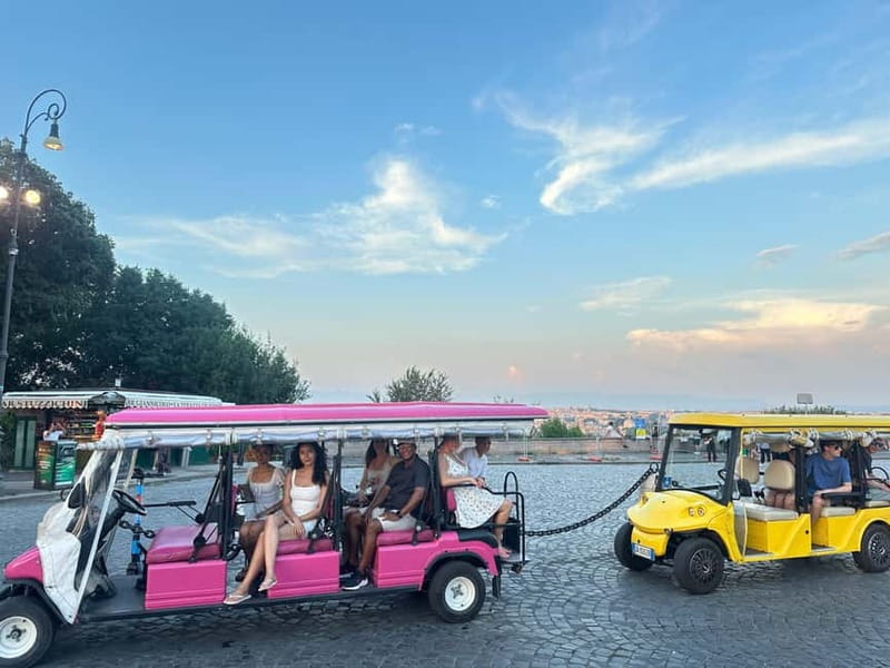 Rome: Golf Cart Tour with Professional Photoshoot - The Pantheon and Piazza Navona finish the ride well