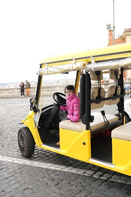 Rome: Golf Cart Tour with Professional Photoshoot - The Colosseum gives you the classic Roman opening
