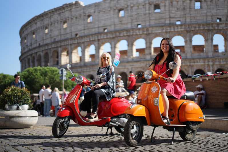 Rome: Guided Vespa Experience with Professional Photoshoot - Piazza Venezia and the sweep of central Rome