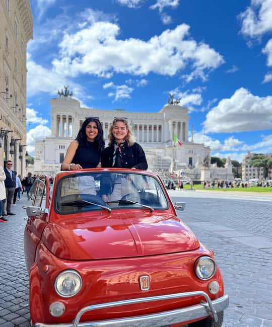 Rome in Style: Fiat Cinquecento Colosseum Photoshoot - Key points at a glance