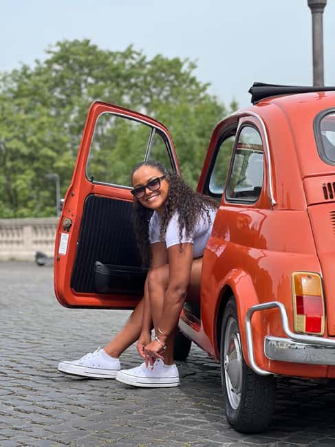 Rome in Style: Fiat Cinquecento Colosseum Photoshoot - How it compares with a regular Colosseum visit