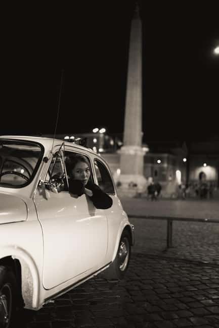 Rome: Night Magic Vintage Car Experience Photoshoot - Why Rome at night works so well in a Fiat 500