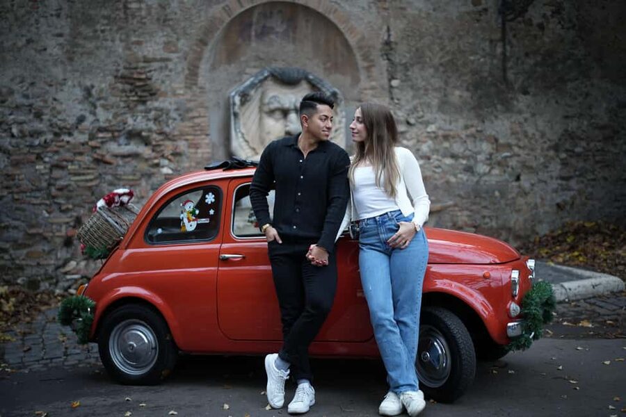 Rome: Night Magic Vintage Car Experience Photoshoot - Who will get the most from this evening