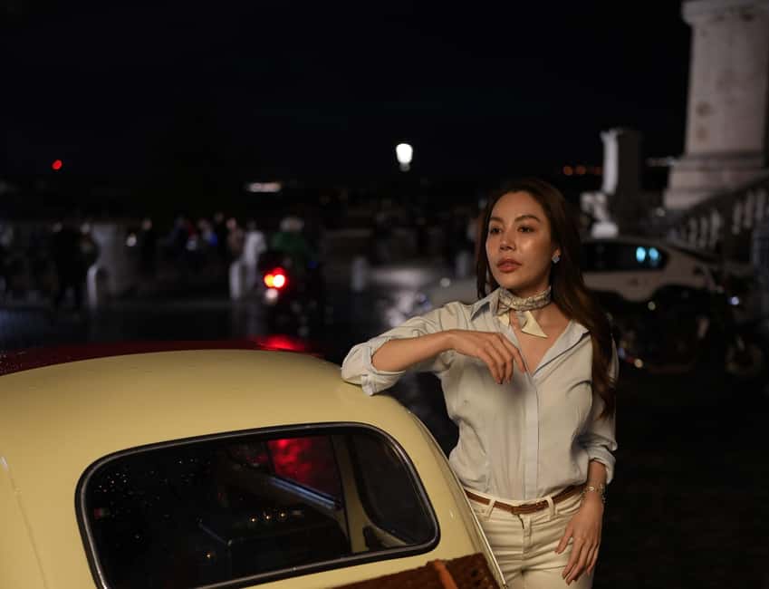 Rome: Night Photo Session in a Fiat 500 with Aperol Spritz - Why Rome looks different from a Fiat 500 at night