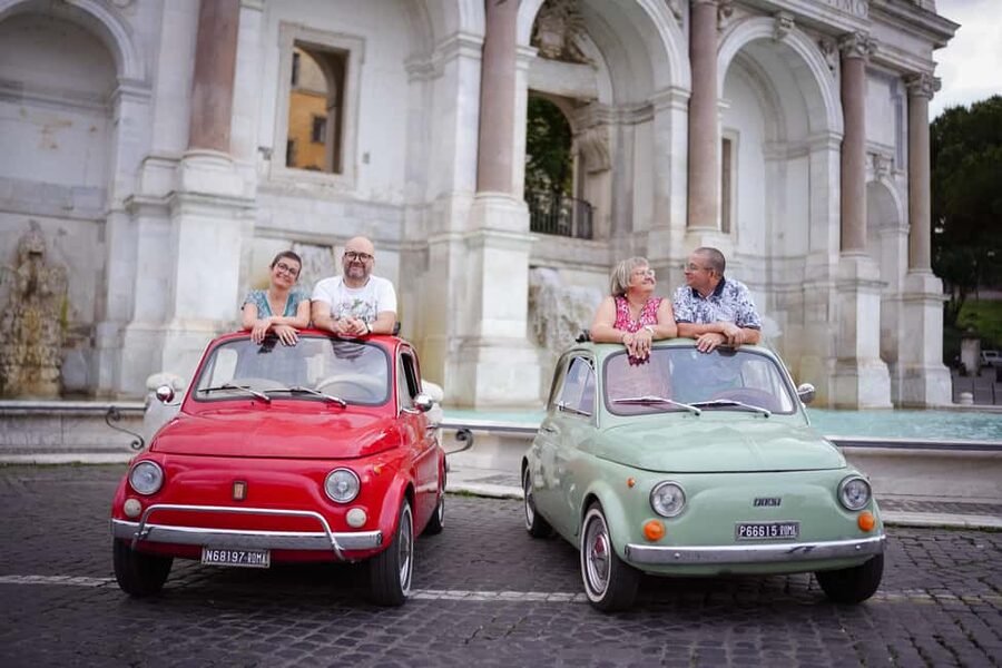 Rome: Photography service with Classic car fiat 500 - Circus Maximus offers ancient scale without a long stop