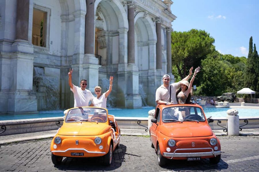 Rome: Photoshoot Service with Vintage Fiat 500 - Why a tiny Fiat works so well in Rome