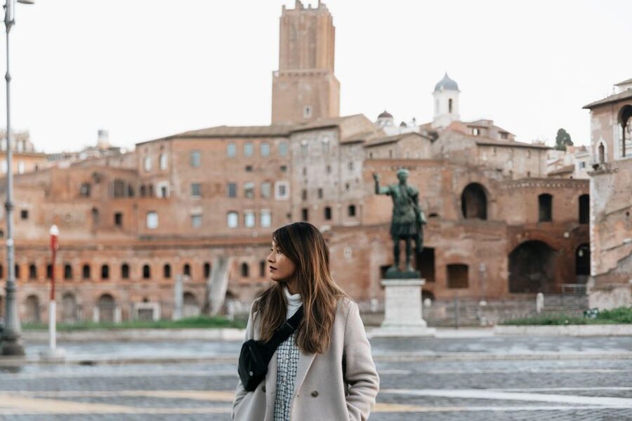 Rome Photoshoot with a Pro - The Roman Forum: Stone, columns, and a sense of depth